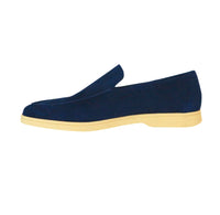 Thumbnail for FRAU scarpe uomo mocassino slip on 32B0 135 DAINO GOMMA BLU estate 2024