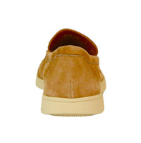 Thumbnail for FRAU scarpe uomo mocassino slip on 32B0 135 COCCO DAINO GOMMA BEIGE estate 2024