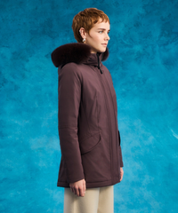 Thumbnail for PEUTEREY giubbotto donna piuma DONNET KL FUR PED444501191510 932 VINACCIA inverno 2023