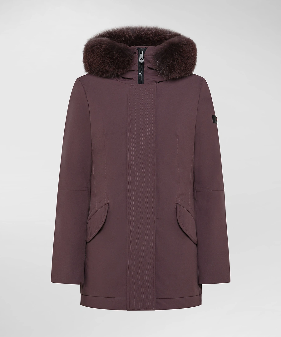 PEUTEREY giubbotto donna piuma DONNET KL FUR PED444501191510 932 VINACCIA inverno 2023