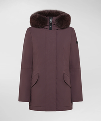 Thumbnail for PEUTEREY giubbotto donna piuma DONNET KL FUR PED444501191510 932 VINACCIA inverno 2023