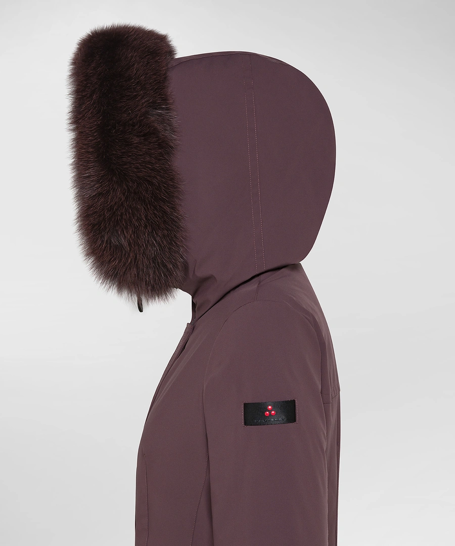 PEUTEREY giubbotto donna piuma DONNET KL FUR PED444501191510 932 VINACCIA inverno 2023
