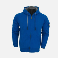 Thumbnail for SHOCKLY felpa uomo cotone cappuccio zip F EASY ZIP 5F4005 AZZURRO inverno 2022