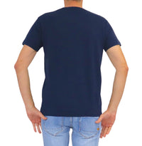 Thumbnail for SHOCKLY t-shirt uomo girocollo cotone TS STRIPE 4T6015 NIGHT BLU estate 2026