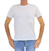 Thumbnail for SHOCKLY t-shirt uomo girocollo cotone TS STRIPE 4T6001 WHITE BIANCO estate 2026