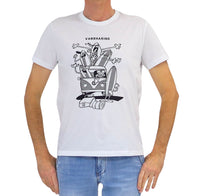 Thumbnail for SHOCKLY t-shirt uomo girocollo stampa van cotone TS VAN 4T1501 BIANCO estate 2026