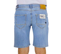 Thumbnail for TAKE TWO bermuda uomo jeans stretch ADAM UK05402 BLU CHIARO estate 2026
