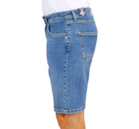 Thumbnail for TAKE TWO bermuda uomo jeans stretch ADAM UK05400 BLU MEDIO SCURO estate 2026