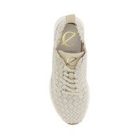 Thumbnail for CAFèNOIR scarpe donna sneaker lacci zeppa intreccio C1DH9001 M008 BEIGE estate 2026