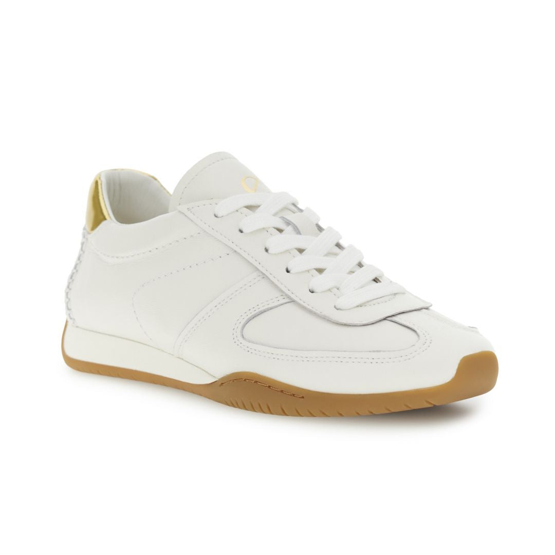 CAFèNOIR scarpe donna sneaker lacci pelle C1DL4522 W001 BIANCO estate 2026