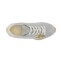 Thumbnail for CAFèNOIR scarpe donna sneaker pelle scamosciata charms C1DL6500 B015 CELESTE estate 2026