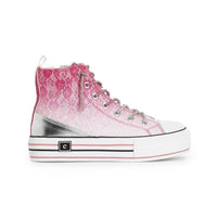 Thumbnail for CAFèNOIR scarpe donna sneaker mid tessuto pizzo C1DM9125 V004 FUCSIA estate 2024