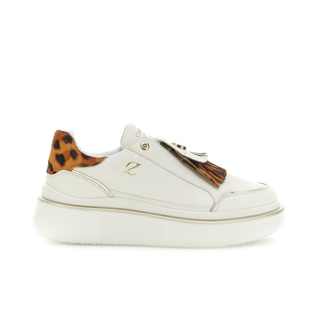 CAFèNOIR scarpe donna sneaker slip on pelle C1DS1007 W093 PANNA CAVALLINO inverno 2025