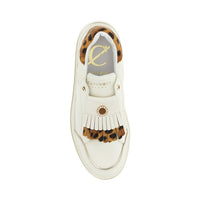 Thumbnail for CAFèNOIR scarpe donna sneaker slip on pelle C1DS1007 W093 PANNA CAVALLINO inverno 2025