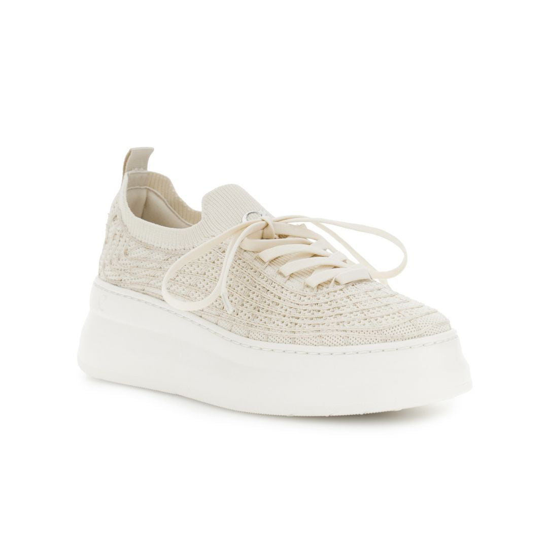 CAFèNOIR scarpe donna sneaker slip on tessuto stretch C1DS9033 W022 PANNA estate 2026