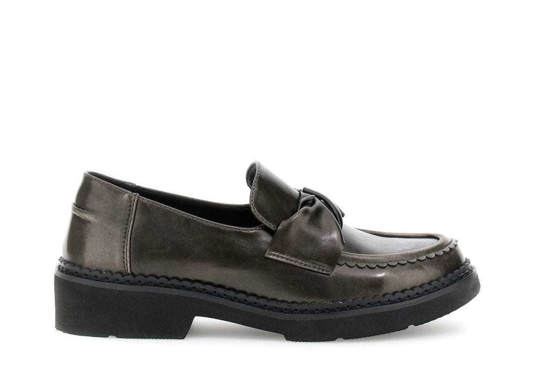 CAFèNOIR scarpe donna mocassino similpelle tacco basso C1EA9100 X002 BRONZO inverno 2025