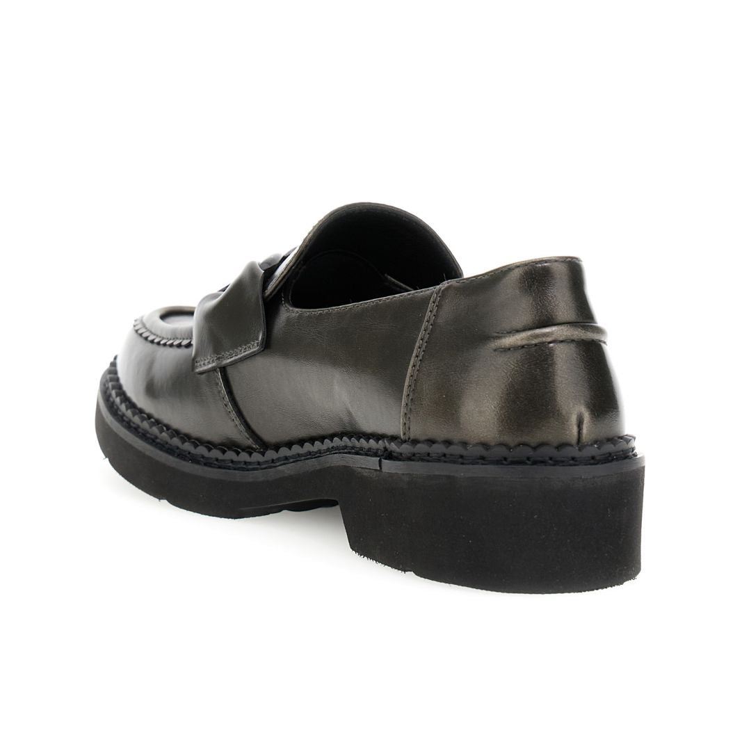 CAFèNOIR scarpe donna mocassino similpelle tacco basso C1EA9100 X002 BRONZO inverno 2025