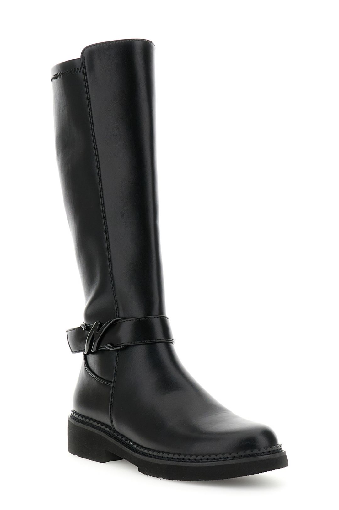 CAFèNOIR stivali alti donna tacco 35 similpelle cerniera C1EA9204 N001 NERO inverno 2025