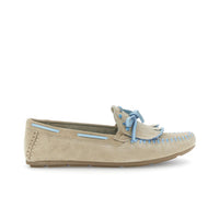 Thumbnail for CAFèNOIR scarpe donna mocassino casual basso pelle scamosciata C1EF6003 M006 BEIGE estate 2026