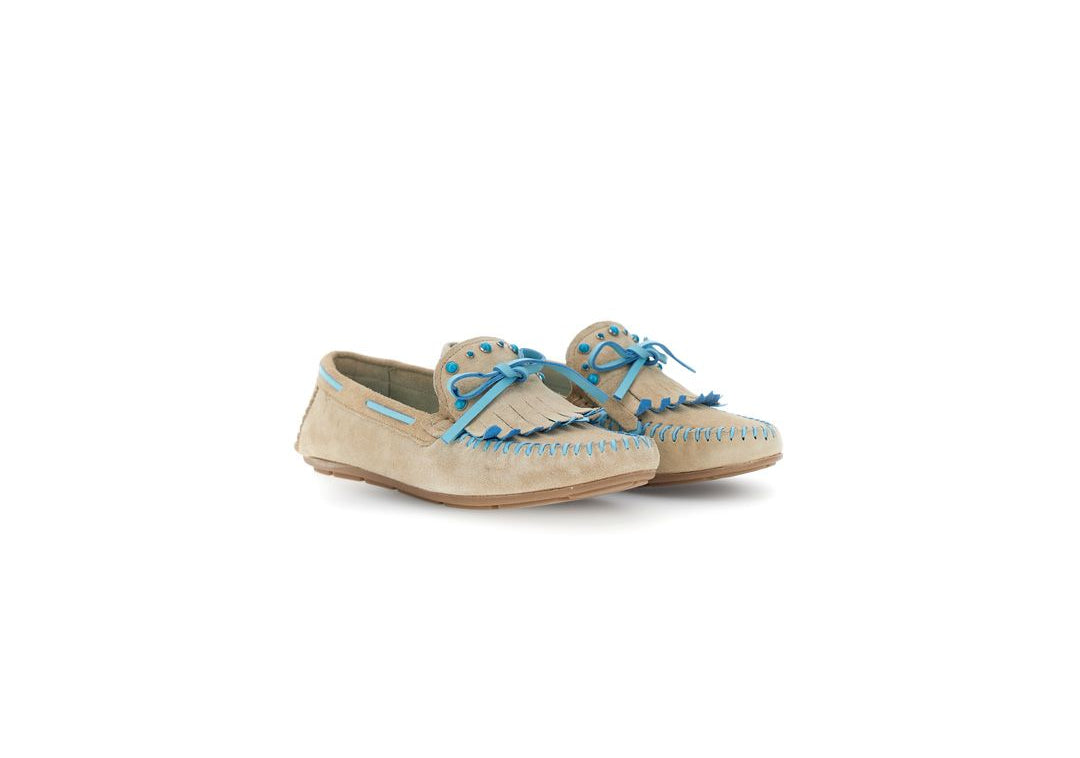 CAFèNOIR scarpe donna mocassino casual basso pelle scamosciata C1EF6003 M006 BEIGE estate 2026