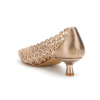 Thumbnail for CAFèNOIR scarpe donna décolleté ecopelle traforata punta tacco 45 C1EH9003 L013 BRONZO estate 2026