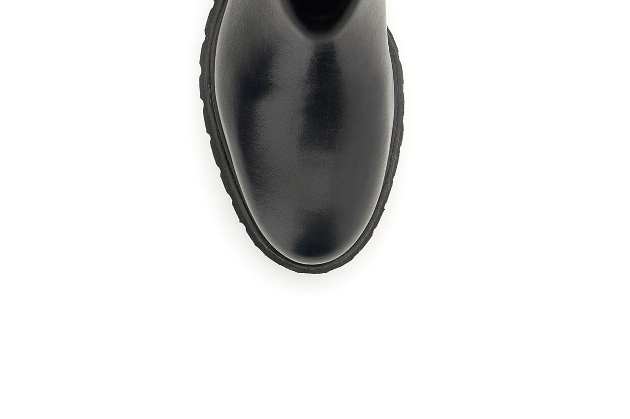 CAFèNOIR stivali alti donna tacco 40 pelle elastico beatles C1FD1003 N001 NERO inverno 2025