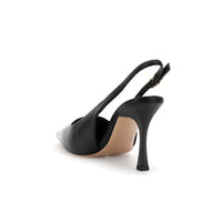 Thumbnail for CAFèNOIR sandali donna slingback pelle punta tacco 80 C1NA4033 N078 NERO estate 2026