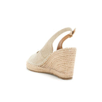 Thumbnail for CAFèNOIR sandali donna zeppa espadrillas cm.8 C1XA9225 M032 BEIGE estate 2026