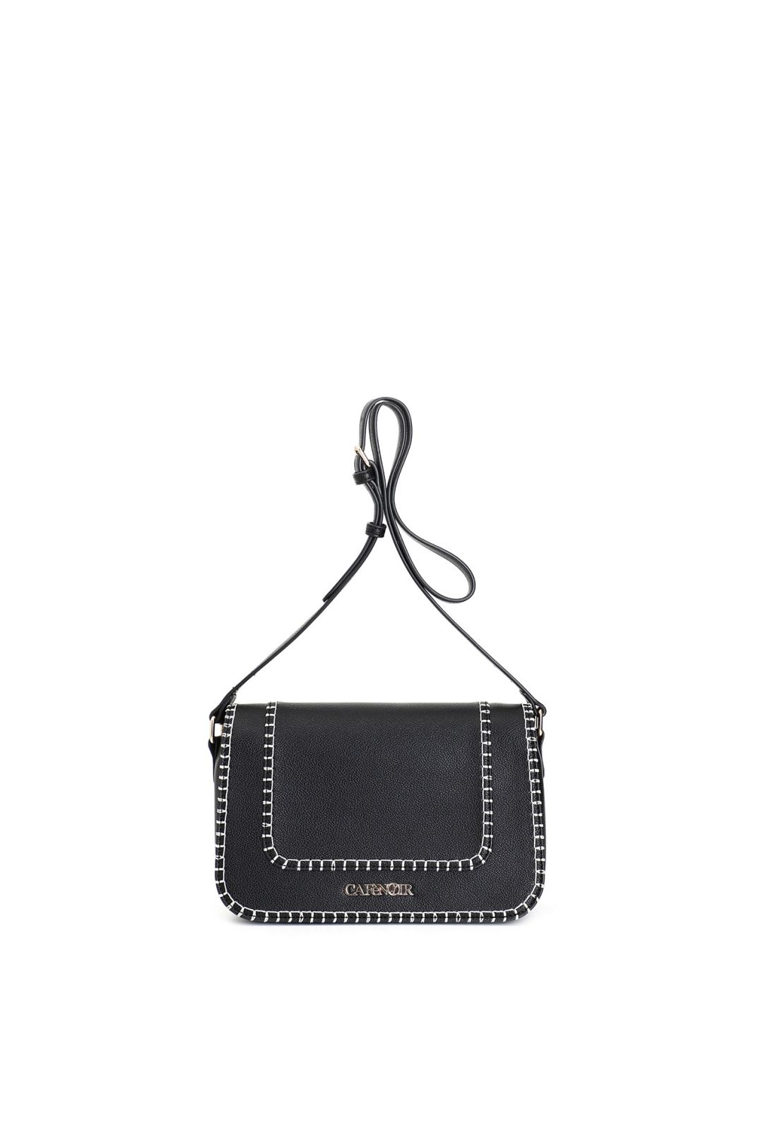CAFèNOIR borsa donna tracolla ecopelle small postina C3MC0808 N001 NERO estate 2025