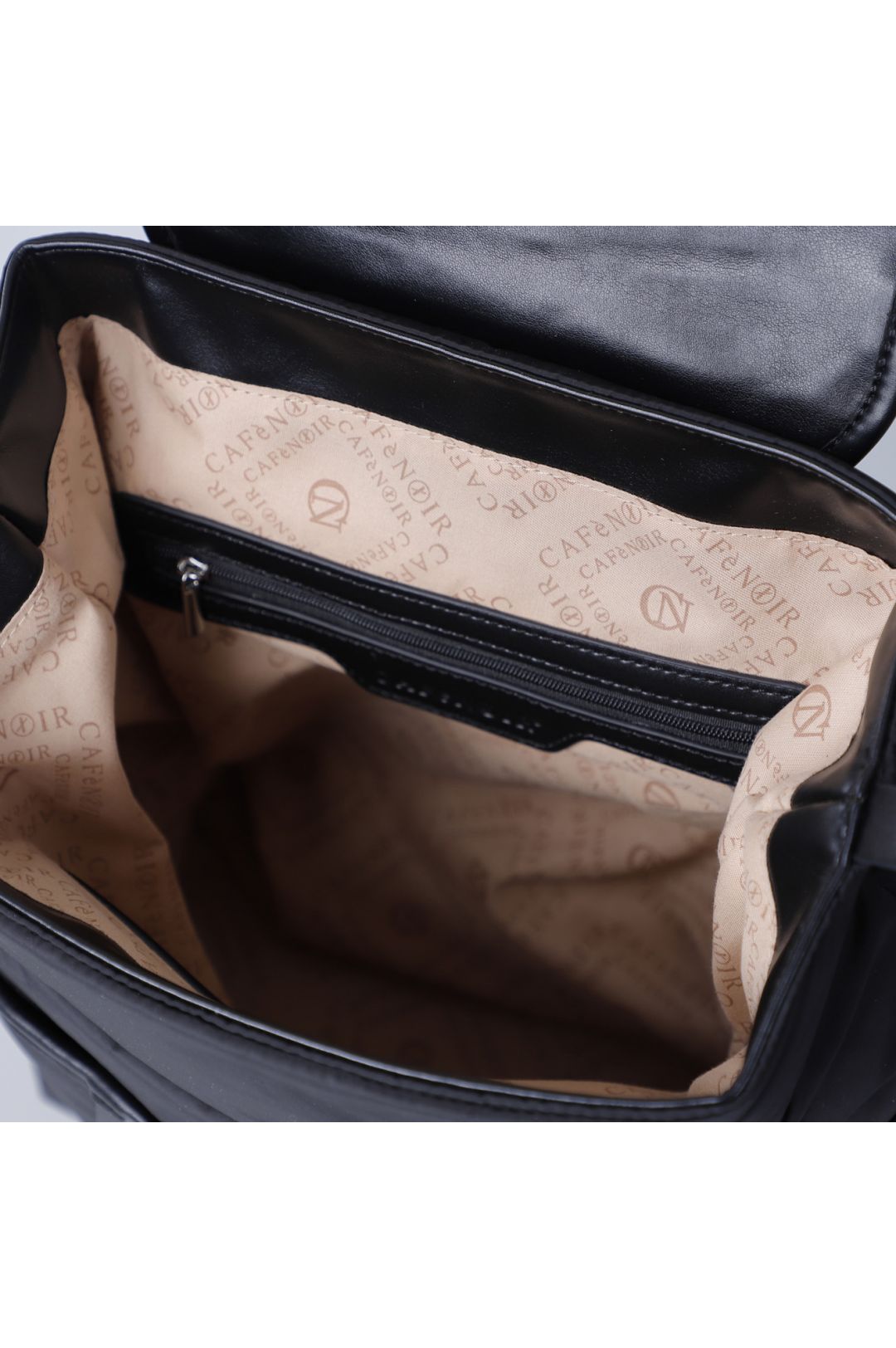 CAFèNOIR borsa donna zaino nylon media C3ME0902 N001 NERO inverno 2025