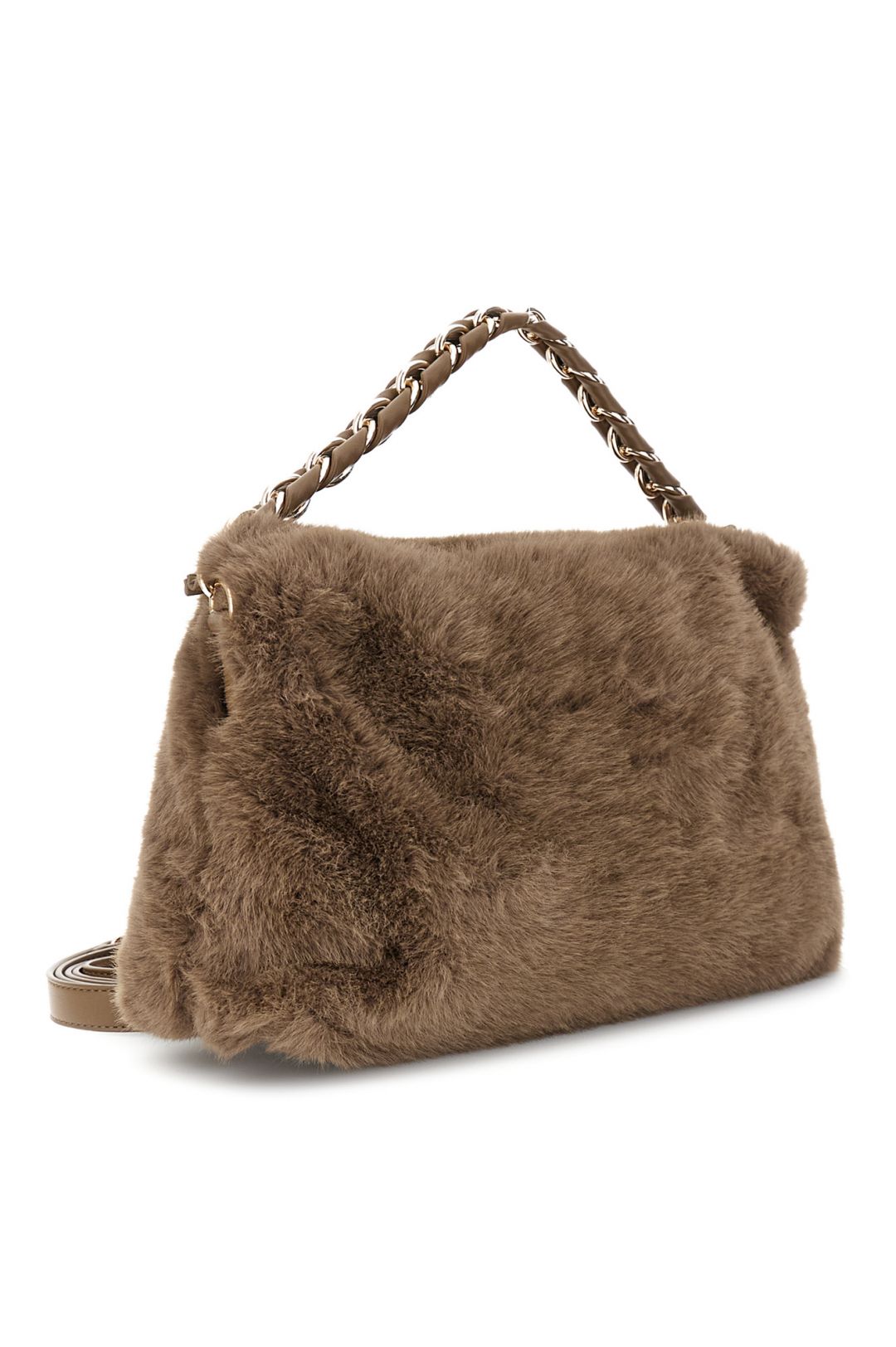 CAFèNOIR borsa donna pelliccia sintetica C3NB0906 M084 VISONE MARRONE inverno 2025