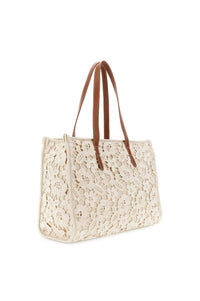 Thumbnail for CAFèNOIR borsa donna shopping macramè large C3NB1051 M072 ECRU BEIGE estate 2026