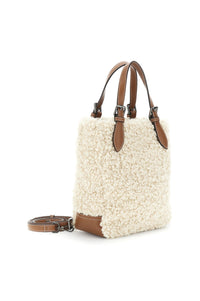 Thumbnail for CAFèNOIR borsa donna a mano rettangolare piccola C3NF0920 Q007 BEIGE CUOIO inverno 2025