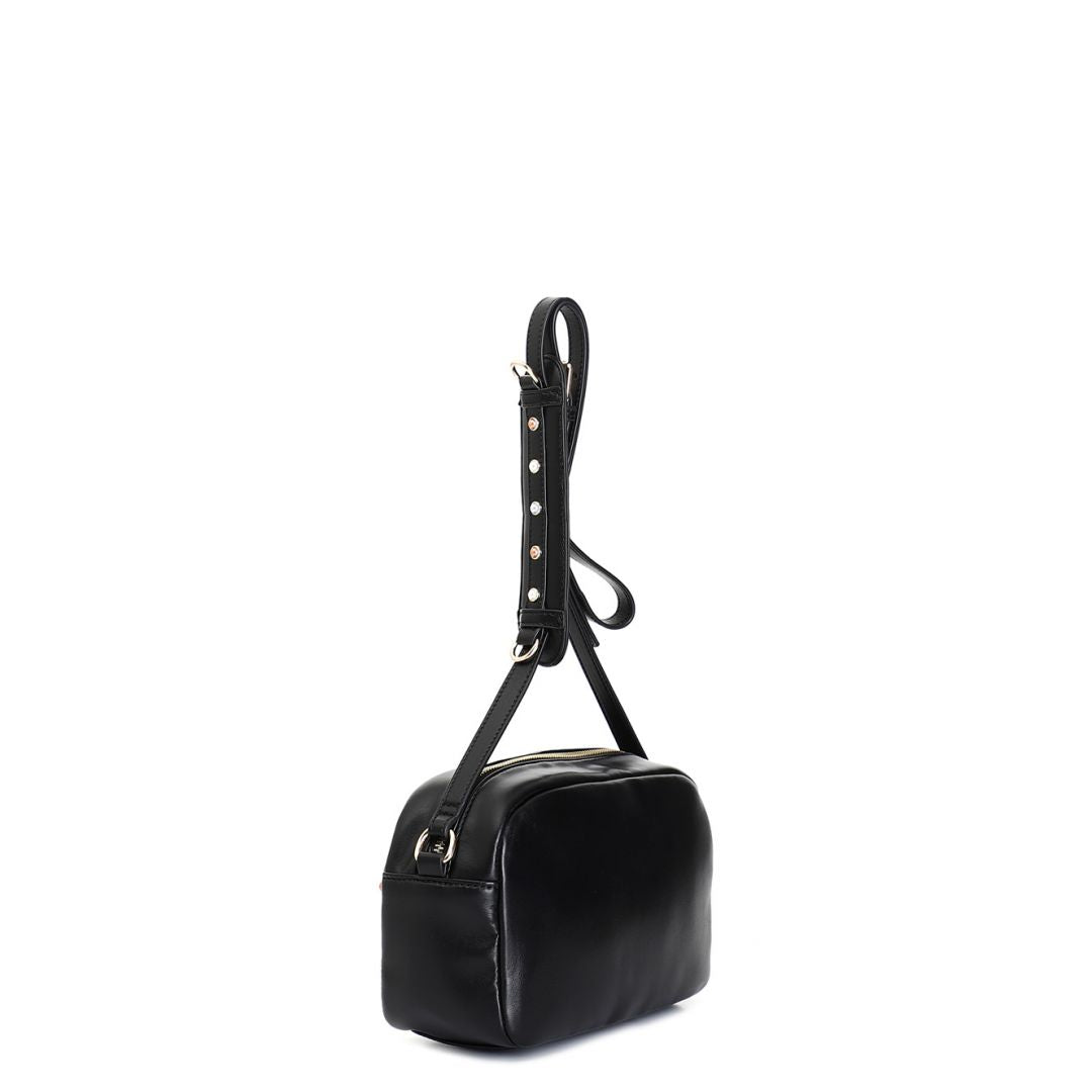 CAFèNOIR borsa donna camera bag tracolla ecopelle small C3NI0819 N001 NERO estate 2025