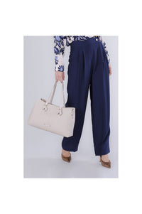 Thumbnail for CAFèNOIR borsa donna shopping a spalla ecopelle grande C3NM1028 W025 BEIGE estate 2026