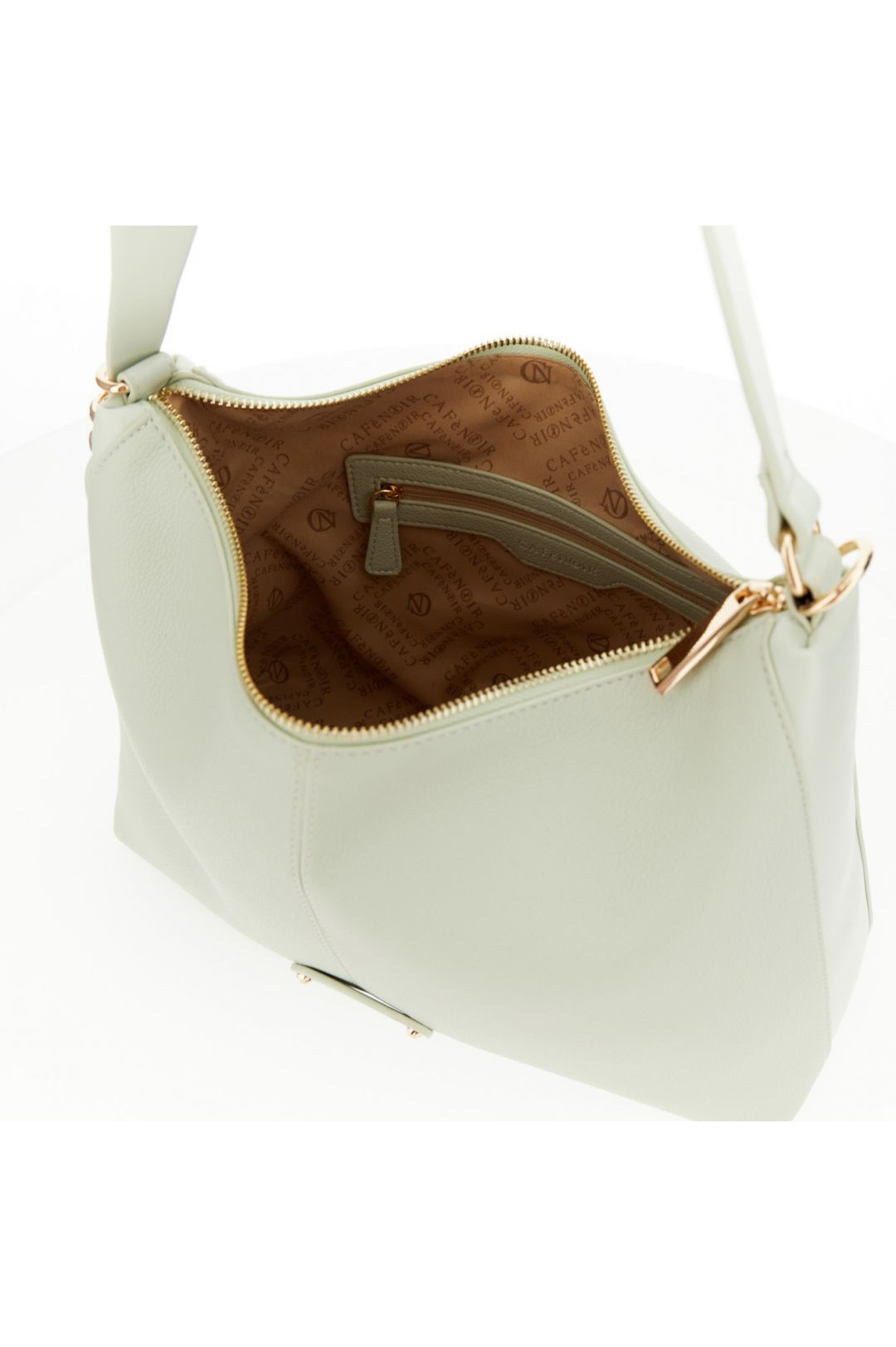 CAFèNOIR borsa donna a spalla ecopelle media C3NM1029 G001 VERDE estate 2026