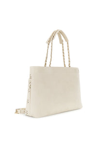 Thumbnail for CAFèNOIR borsa donna shopping a spalla ecopelle large C3NU1052 M008 BEIGE estate 2026