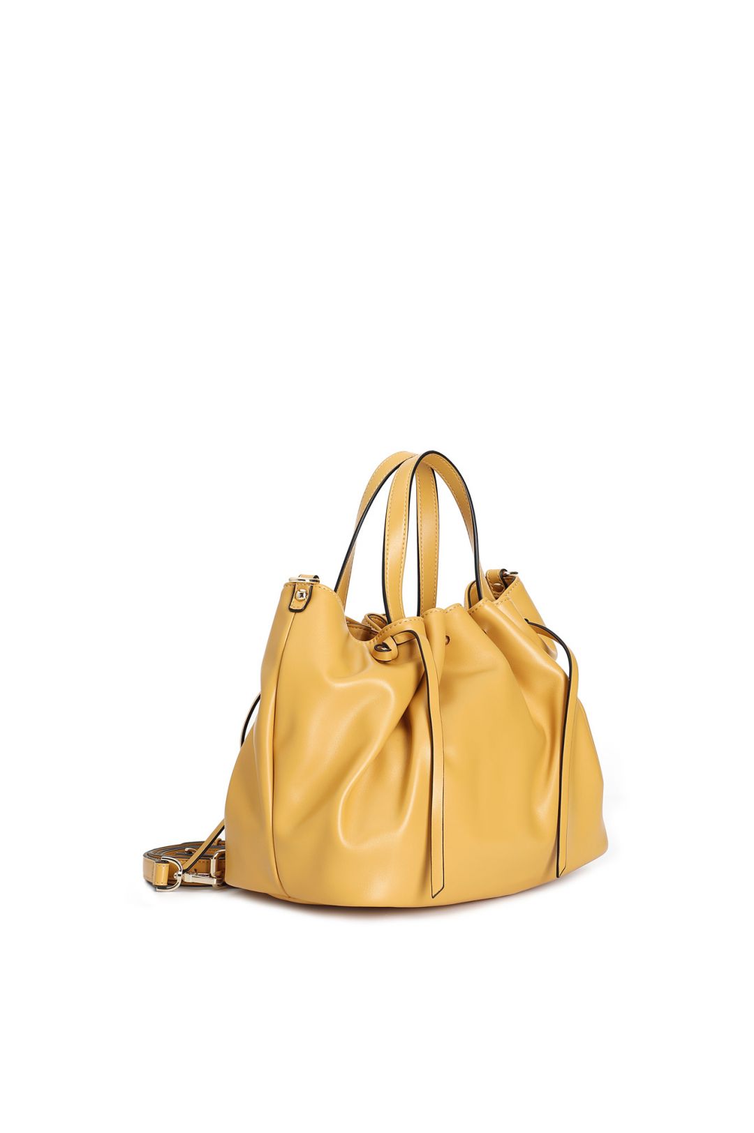 CAFèNOIR borsa donna a mano ecopelle media C3WD0808 R003 GIALLO OCRA estate 2025