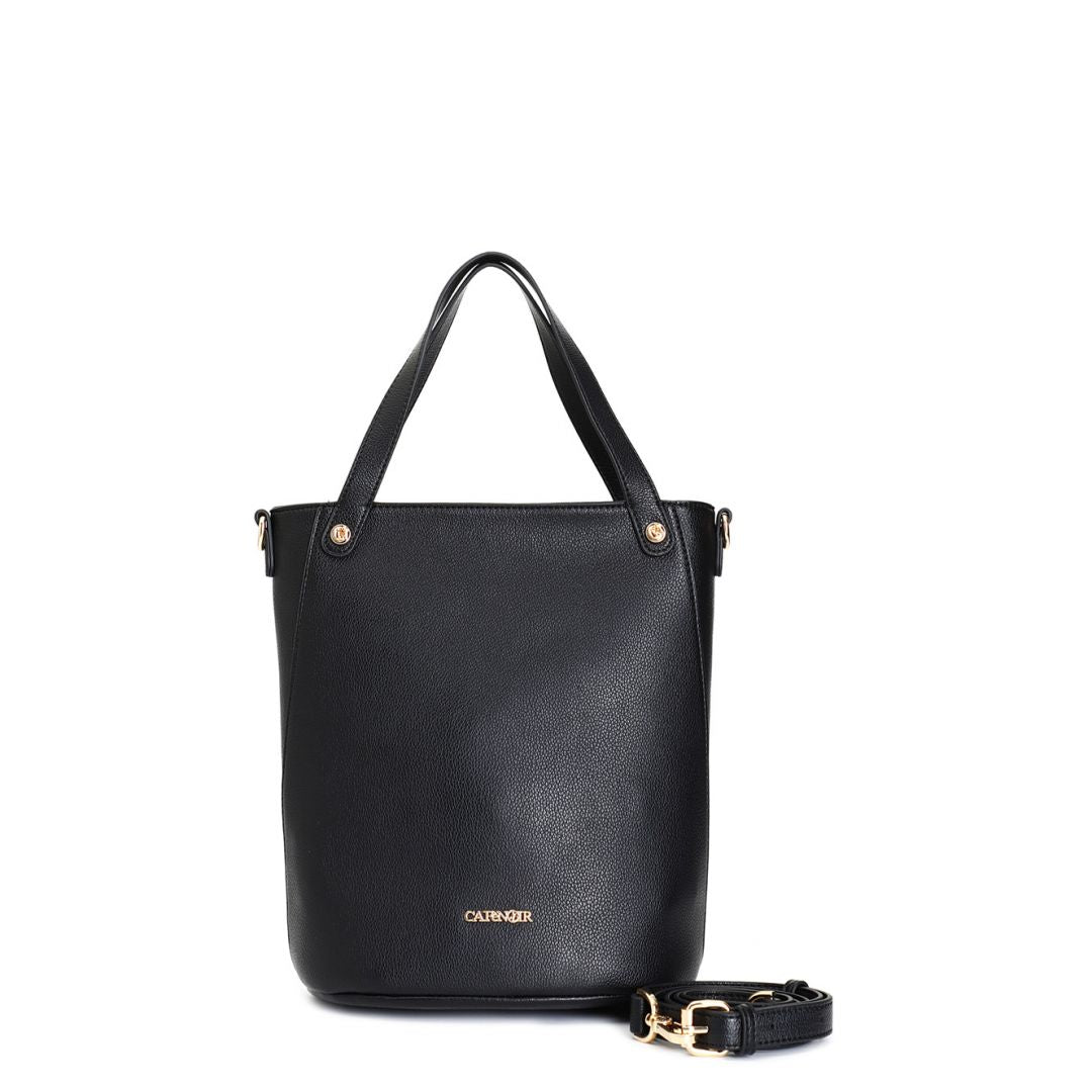 CAFèNOIR borsa donna secchiello a mano ecopelle media C3YA0801 N001 NERO estate 2025
