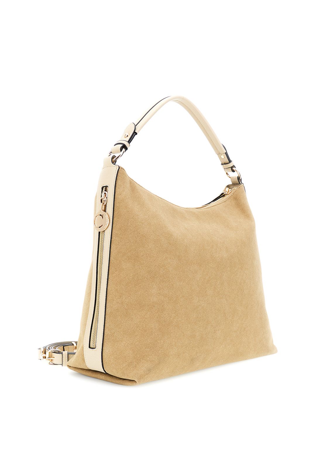 CAFèNOIR borsa donna sacca a spalla ecosuede grande C3YB0904 M008 BEIGE inverno 2025