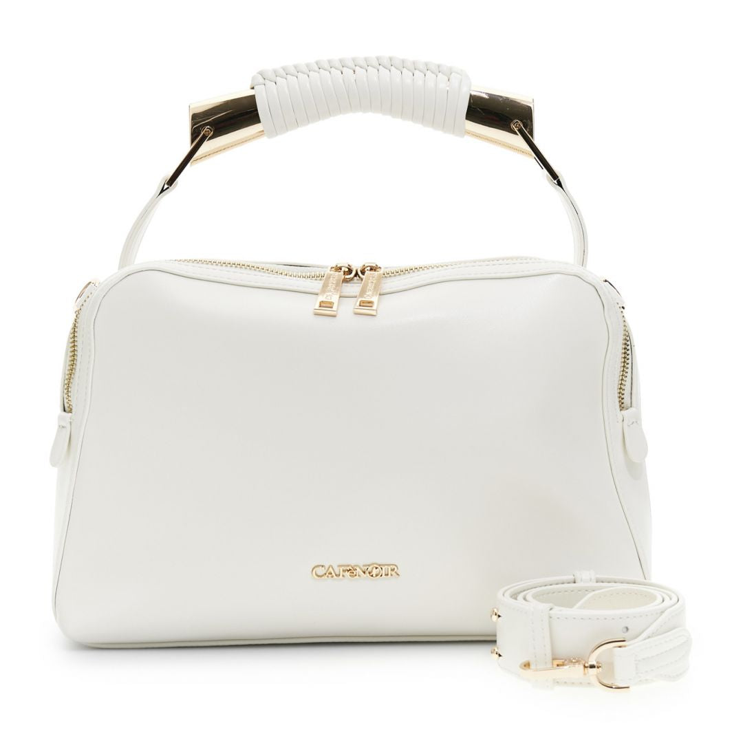 CAFèNOIR borsa donna a mano bauletto ecopelle media C3YD1015 W001 BIANCO estate 2026