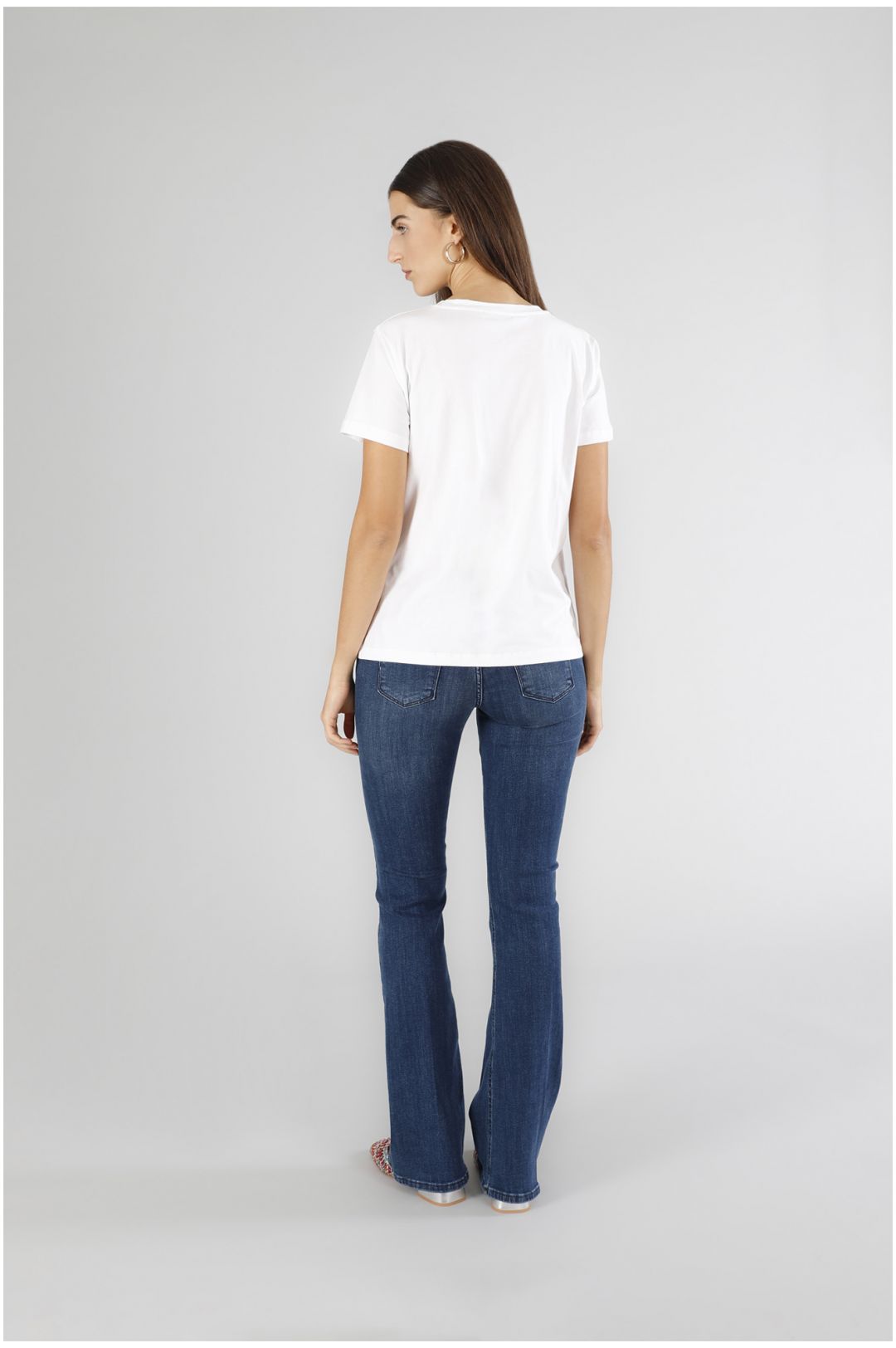 CAFèNOIR t-shirt donna manica corta cotone portofino C7JT0224 W001 BIANCO estate 2025