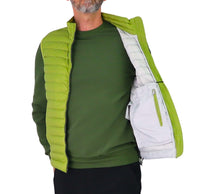 Thumbnail for COLMAR gilet uomo smanicato piuma leggero 1248 8VX REPUNK 727 VERDE LIME estate 2026