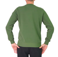 Thumbnail for COLMAR felpa uomo scollo a giro cotone millerighe 6153R 1XL NOWER 769 VERDE estate 2026