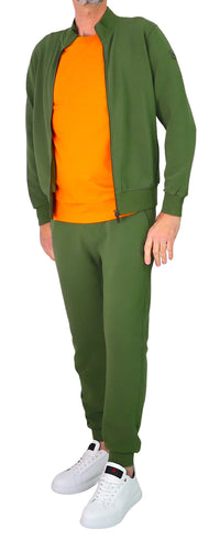 Thumbnail for COLMAR pantaloni uomo felpa tuta cotone millerighe 6155R 1XL NOWER 769 VERDE estate 2026