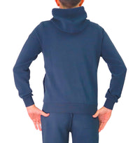 Thumbnail for COLMAR felpa uomo cappuccio full-zip cotone millerighe 6154R 1XL NOWER 68 BLU estate 2026