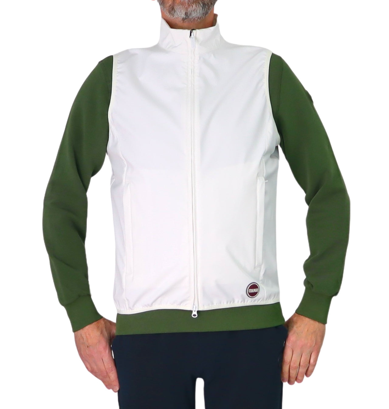 COLMAR gilet uomo softshell no imbottitura 1809N 6WV NEW FUTURITY 01 BIANCO estate 2026