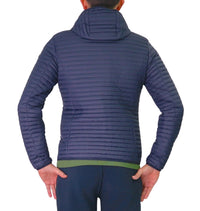 Thumbnail for COLMAR giubbino uomo bomber cappuccio piuma leggero 1237 8VX REPUNK 68 BLU estate 2026