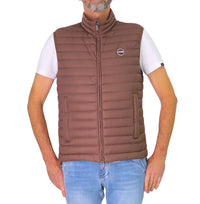 Thumbnail for COLMAR gilet uomo smanicato piuma leggero 1248 8VX REPUNK 768 MARRONE estate 2026