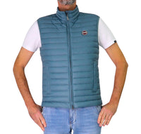 Thumbnail for COLMAR gilet uomo smanicato piuma leggero 1248 8VX REPUNK 763 CELESTE estate 2026